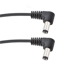 Voodoo Lab Right Angle to Right Angle 2.1mm Barrel Pedal Power Cable - 18" - PPBAR-R18