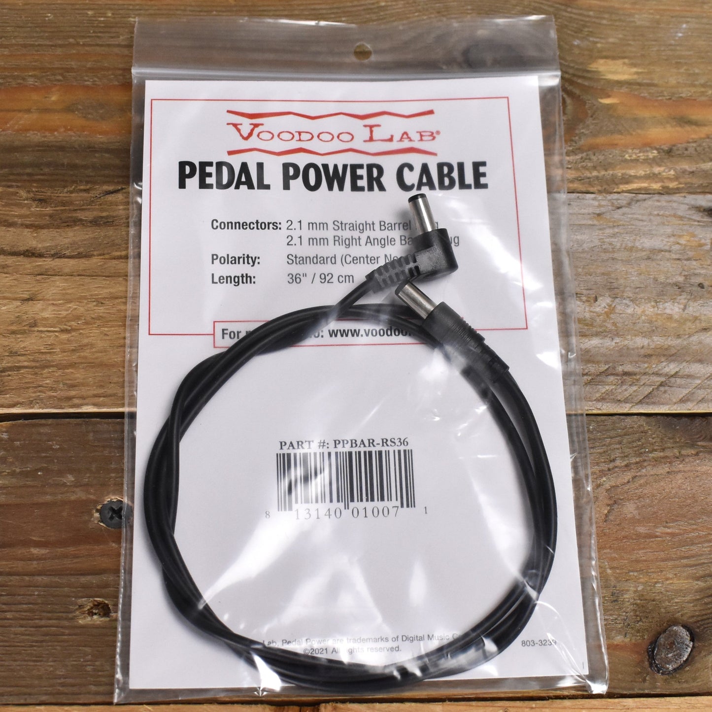 Voodoo Lab PPBAR-RS36 cable 36"