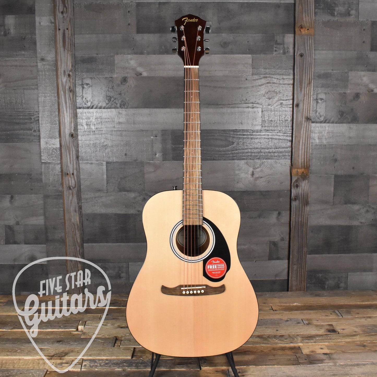 Fender FA-125 Dreadnought - Natural with Gig Bag