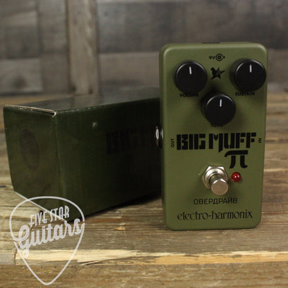 EHX Green Russian Big Muff Pi Fuzz