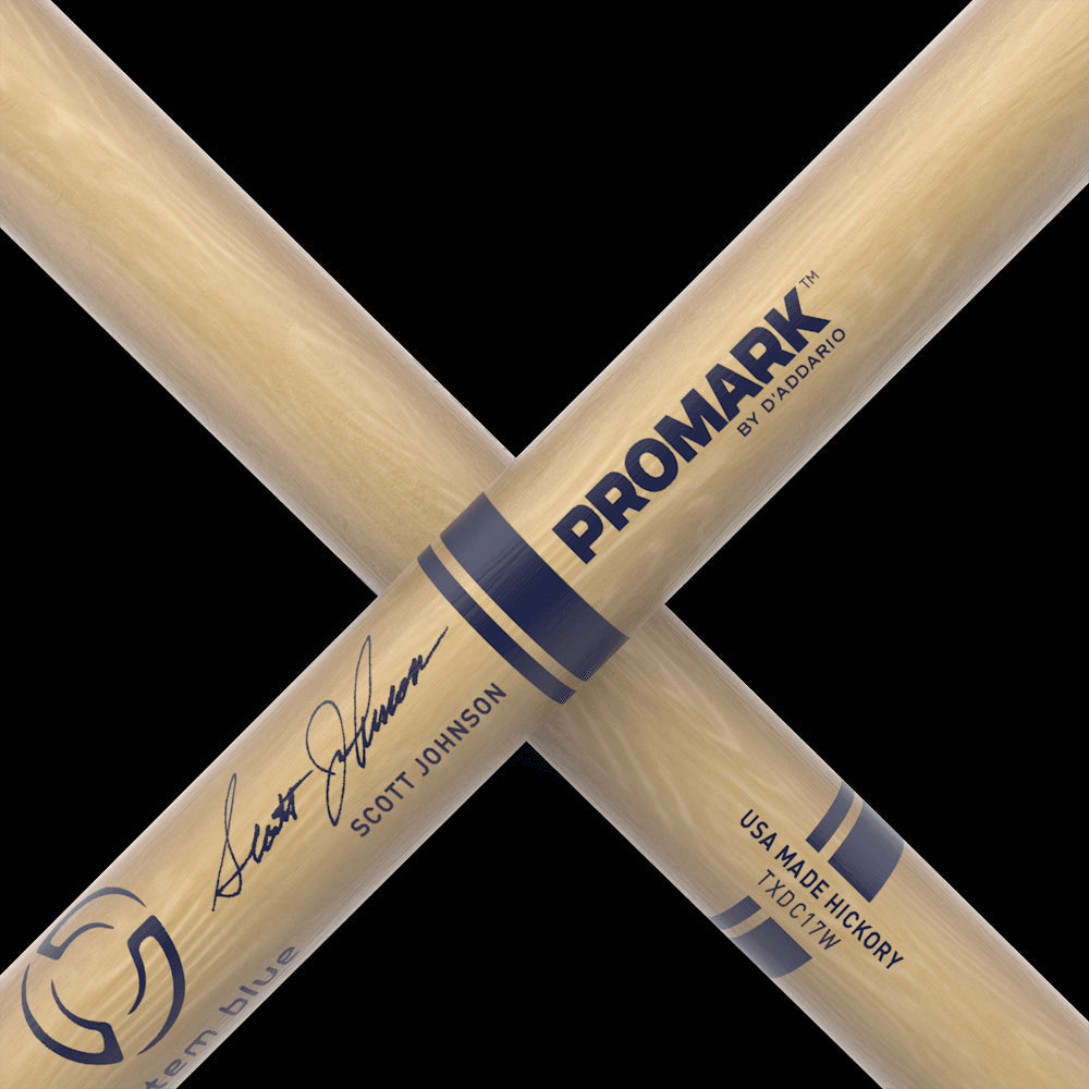 D'addario ProMark Scott Johnson Signature Hickory Drumsticks