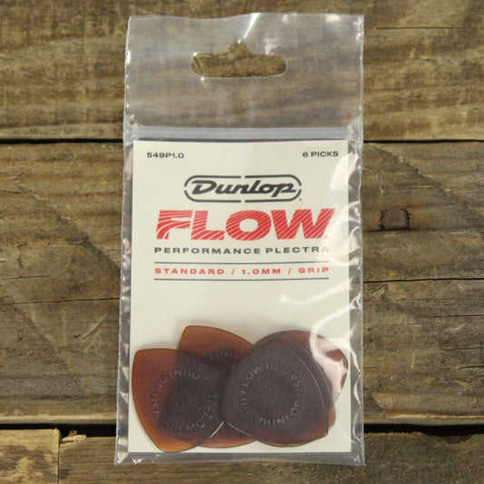 Dunlop Flow Standard 1.00mm Guitar Picks - 6 Pack - 549P100