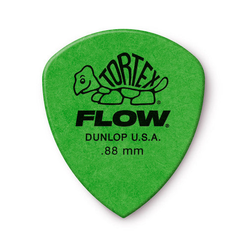 Dunlop Tortex Flow .88mm Guitar Picks - 12 Pack - 558P088