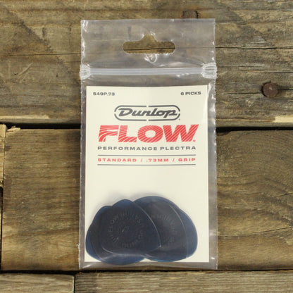 Dunlop Flow Standard .73mm Guitar Picks - 6 Pack - 549P073