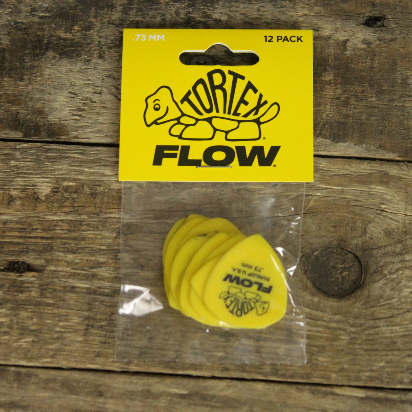 Dunlop Tortex Flow .73mm Guitar Picks - 12 Pack - 558P073