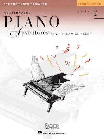 Faber Accelerated Piano Adventures For the Older Beginner Lesson Book 2