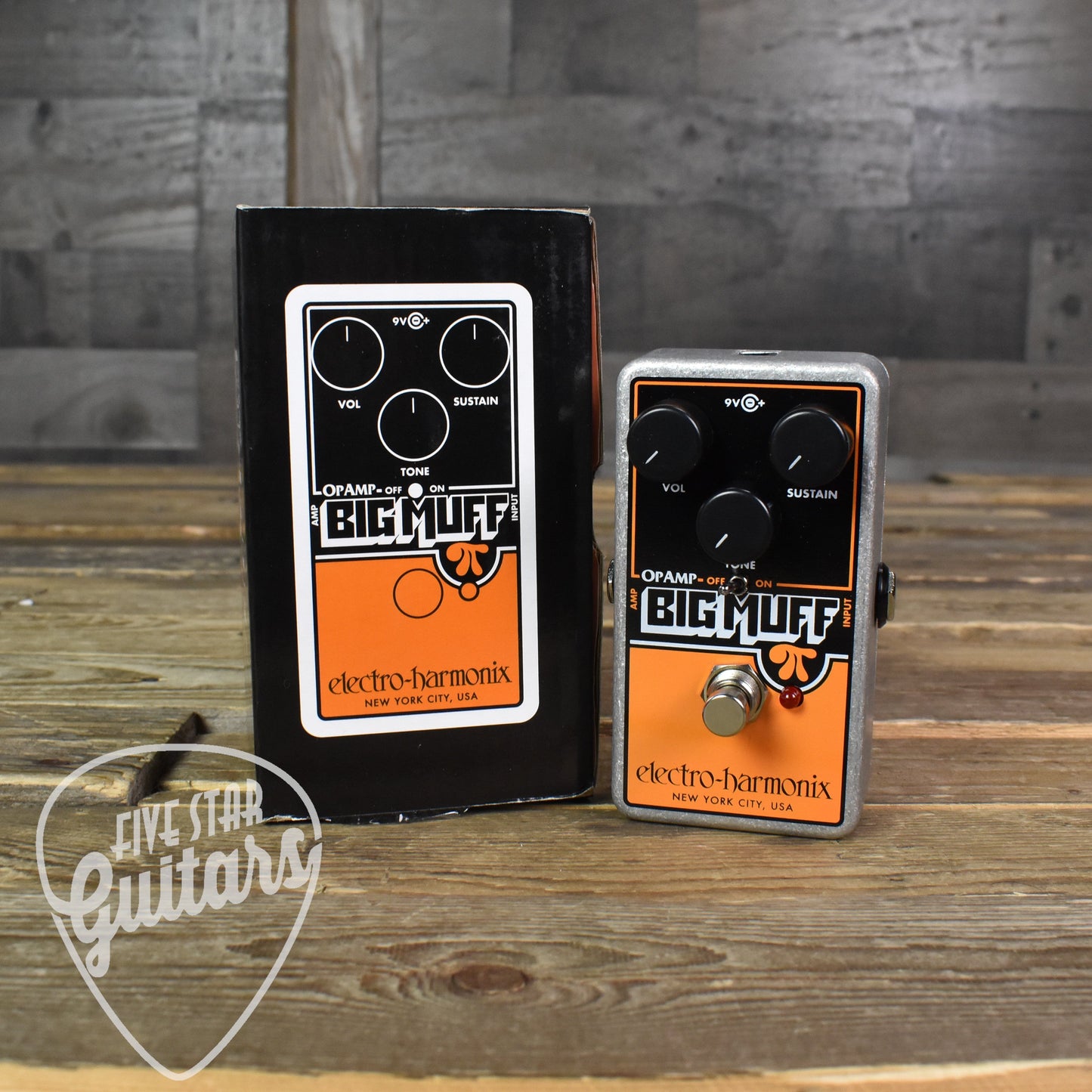 EHX Op-Amp Big Muff Pi Fuzz Pedal