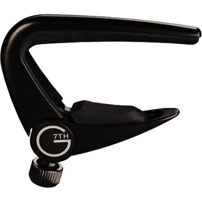 G7th Newport 6 Steel String Guitar Capo - Black - G7NPBK-U