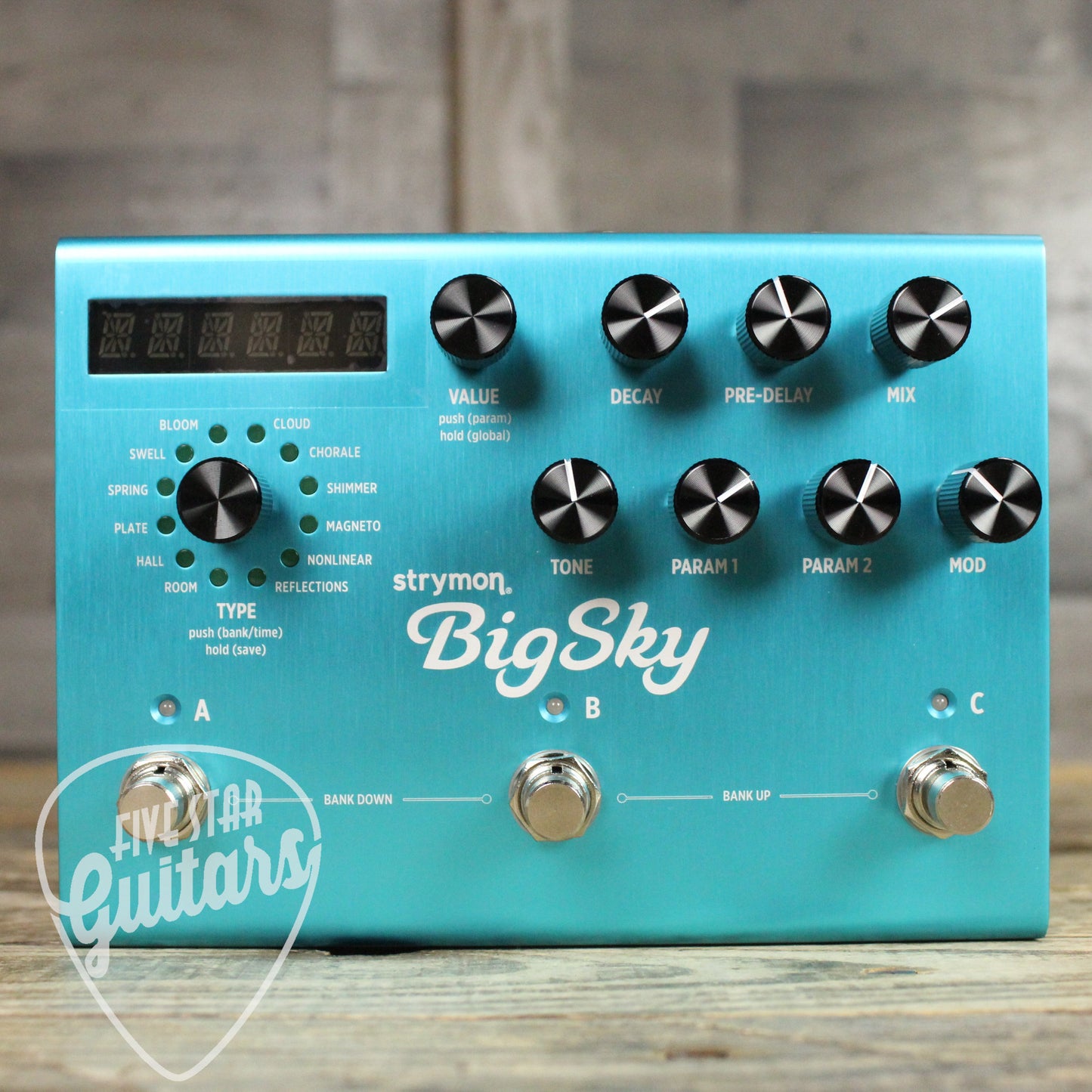 Strymon BigSky Reverberator Pedal