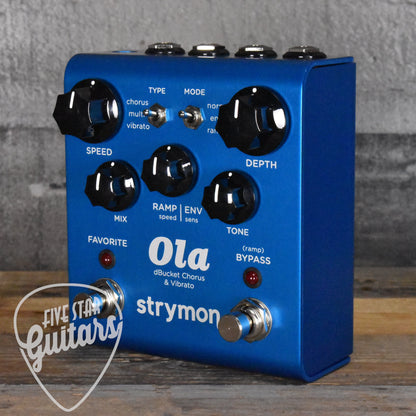 Strymon Ola dBucket Chorus & Vibrato Pedal