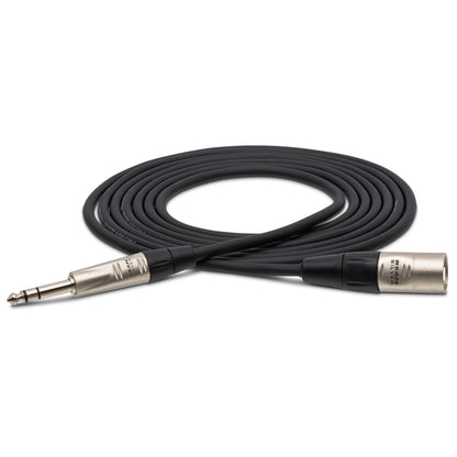 HosaPro Balanced Interconnect REAN 1/4" TRS to XLR3M - 5ft - HSX-005