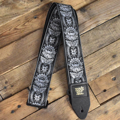 Ernie Ball P04150 Silver Orleans Jacquard Strap