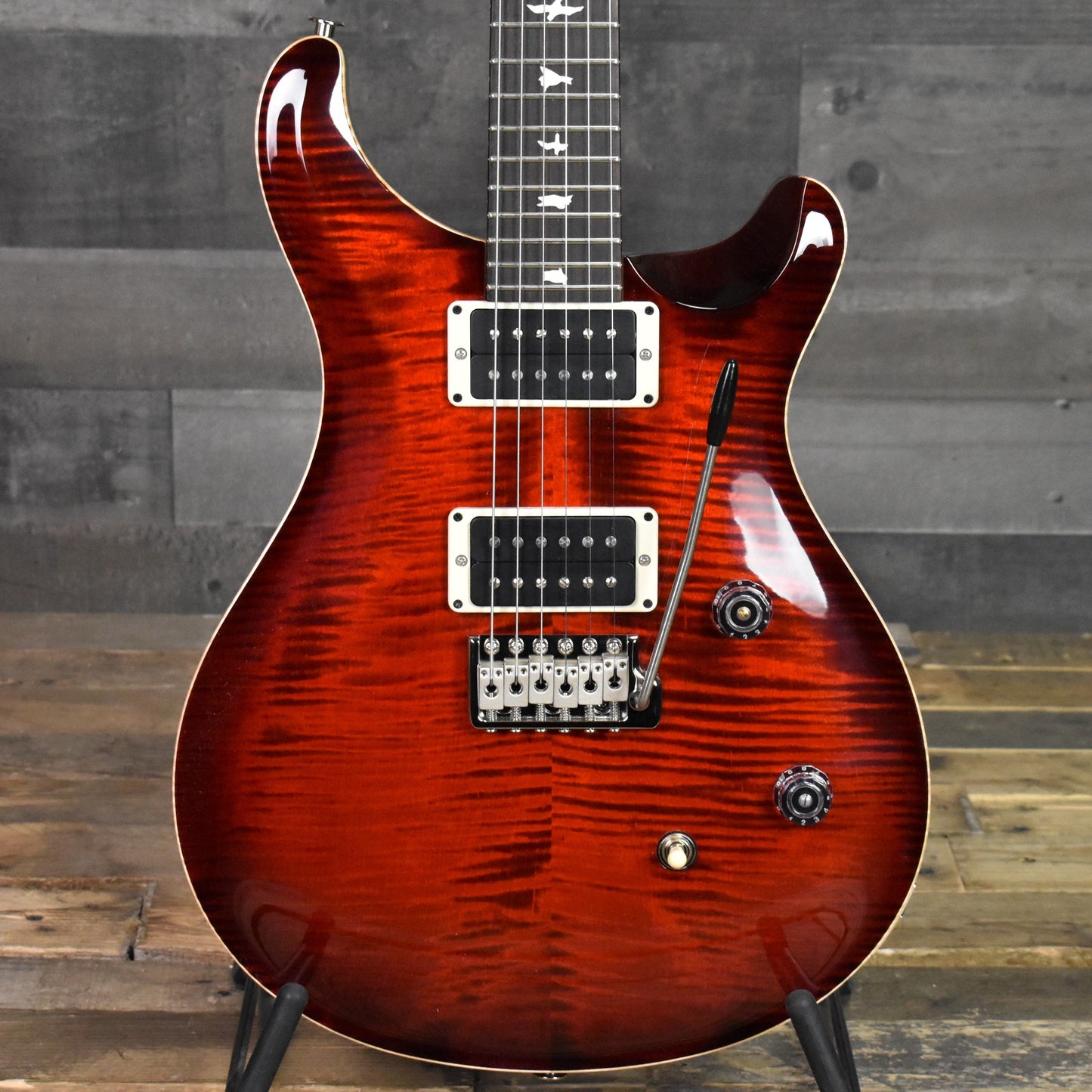 Paul Reed Smith CE 24 - Fire Red Burst with Gig Bag