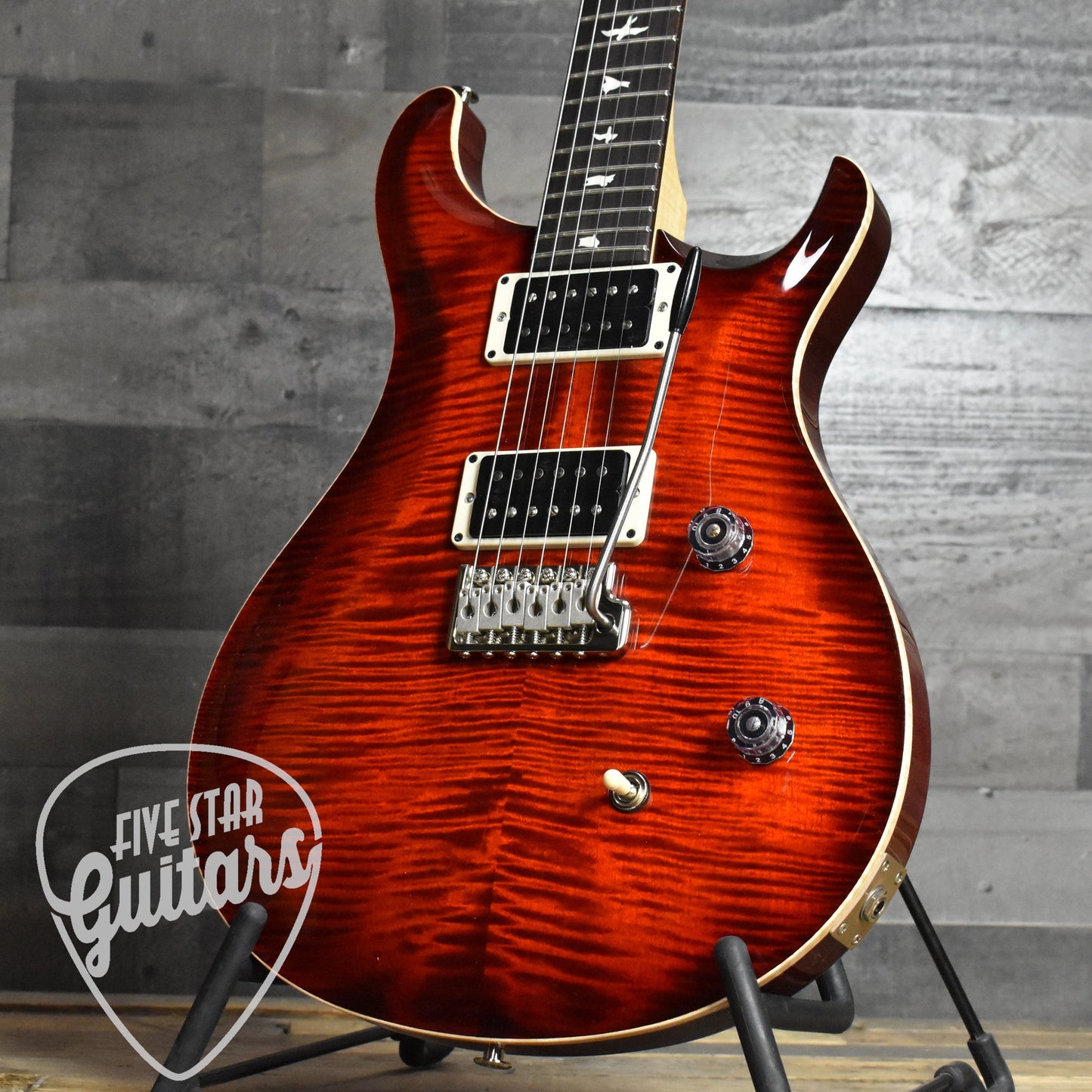 Paul Reed Smith CE 24 - Fire Red Burst with Gig Bag