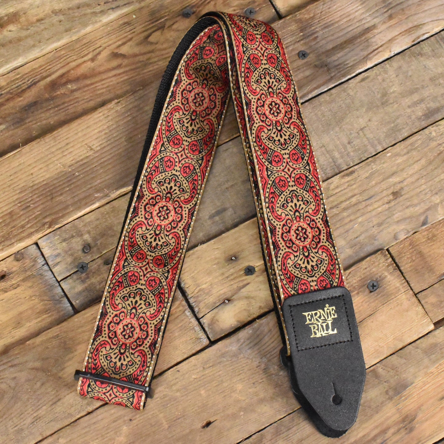 Ernie Ball P04162 Crimson Paisley Jacquard Strap