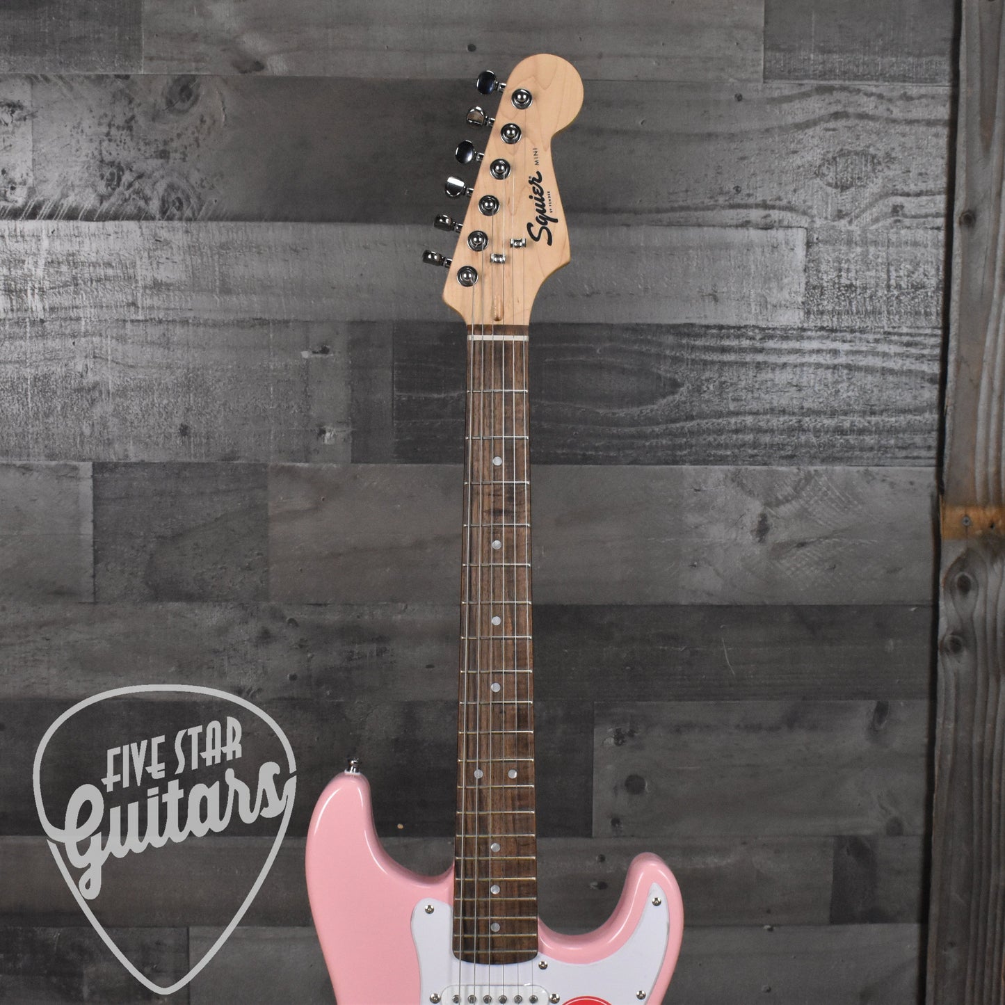 Squier Mini Stratocaster - Shell Pink