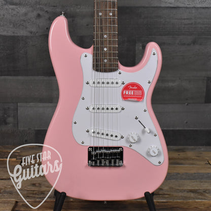 Squier Mini Stratocaster - Shell Pink