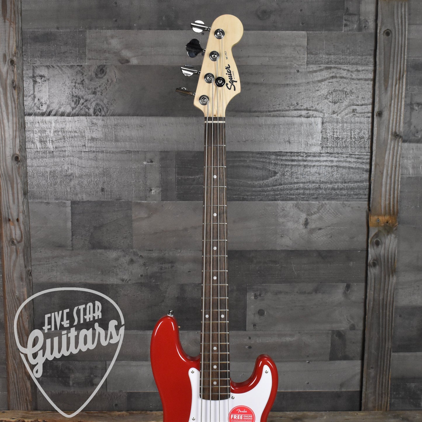 Squier Mini P Bass - Dakota Red