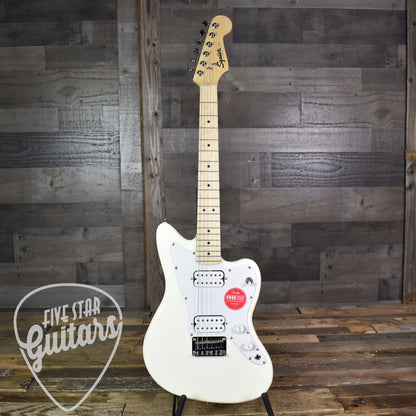 Squier Mini Jazzmaster HH Maple Fingerboard Olympic White