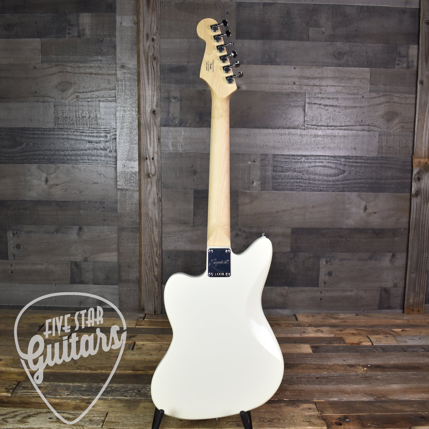 Squier Mini Jazzmaster HH Maple Fingerboard Olympic White