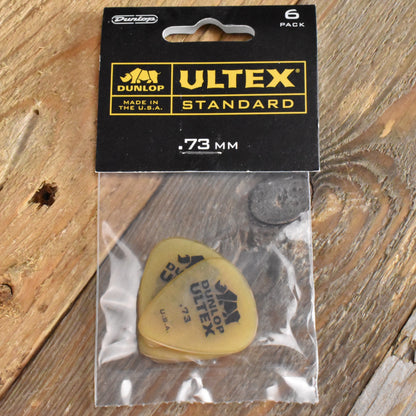 Dunlop Ultex Standard .73mm Guitar Picks - 6 Pack - 421P073