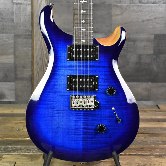 Paul Reed Smith SE Custom 24 - Faded Blue Burst with Gig Bag