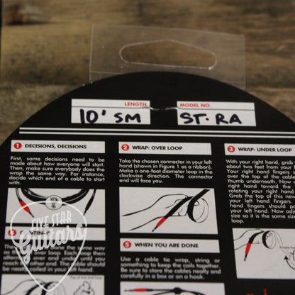 Divine Noise 10ft Tech Flex Cable - Straight to Right Angle - Shimmer