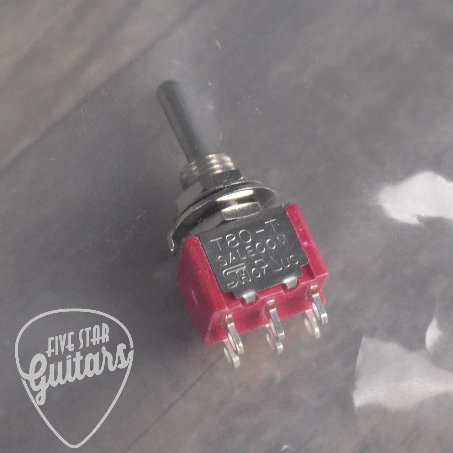 Mini-toggle Switch 3-position Chrome