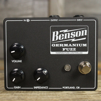 Benson Germanium Fuzz Pedal - Studio Black