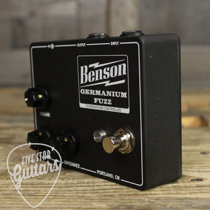 Benson Germanium Fuzz Pedal - Studio Black