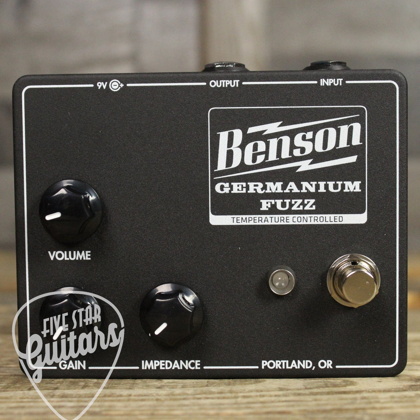 Benson Germanium Fuzz Pedal - Studio Black