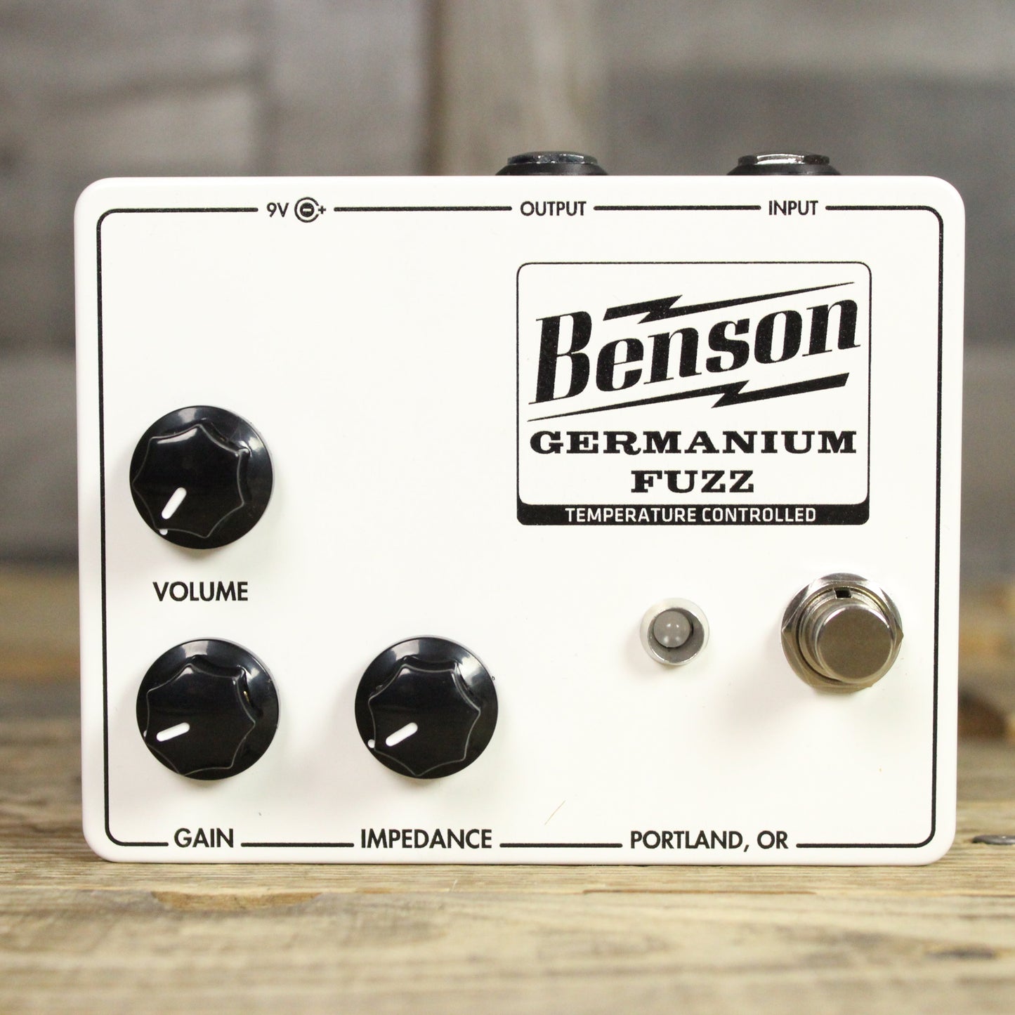 Benson Germanium Fuzz Pedal - Solar White