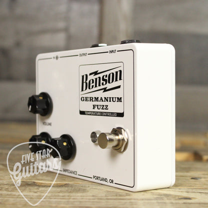 Benson Germanium Fuzz Pedal - Solar White