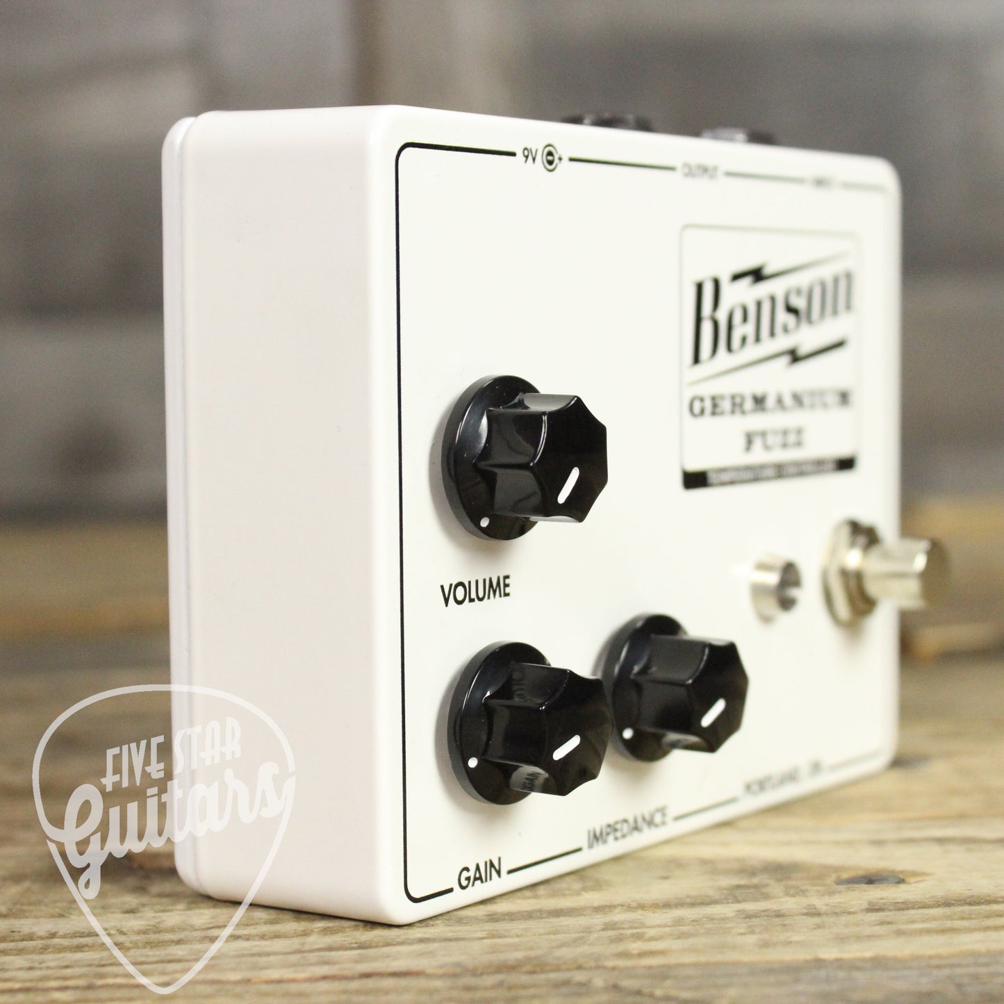 Benson Germanium Fuzz Pedal - Solar White