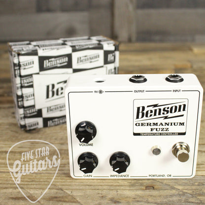 Benson Germanium Fuzz Pedal - Solar White