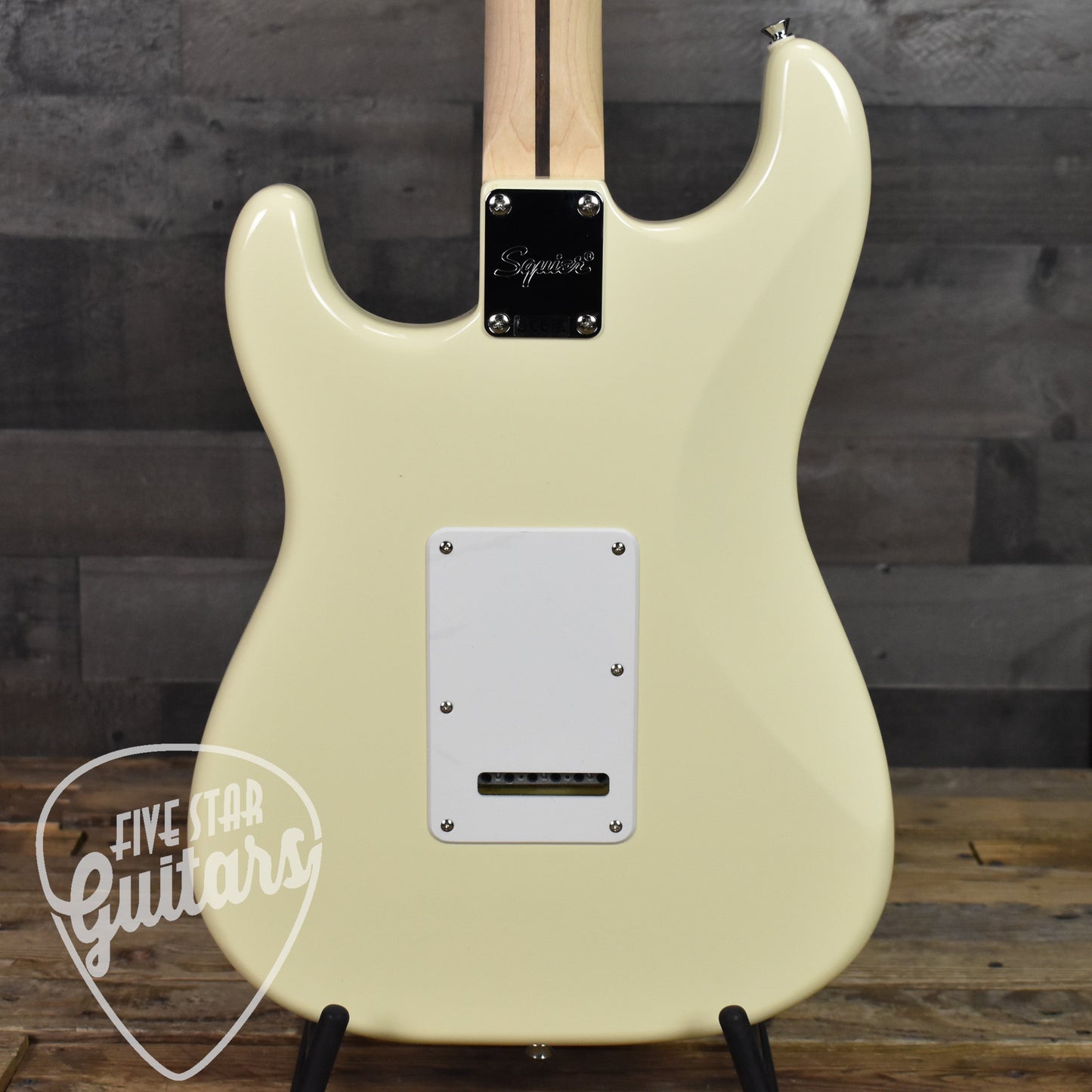 Squier Affinity Stratocaster Maple Fingerboard White Pickguard - Olympic White