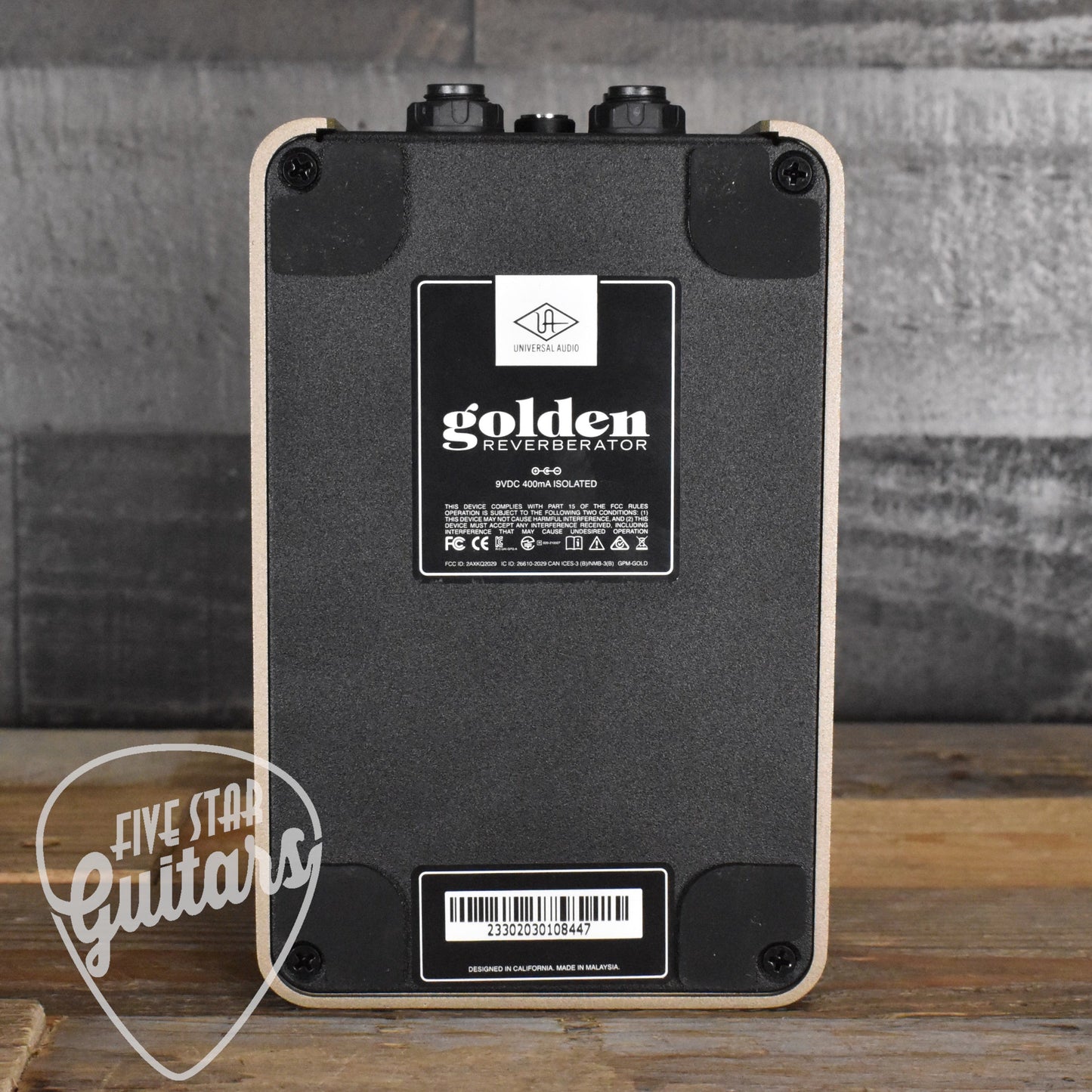 Universal Audio Golden Reverberator Pedal