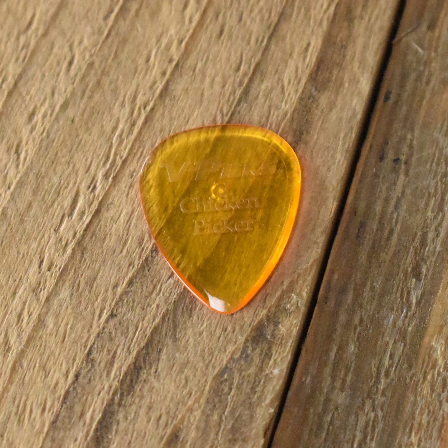 V-Picks Chicken Picker 1.5mm Amber Guitar Pick - Single