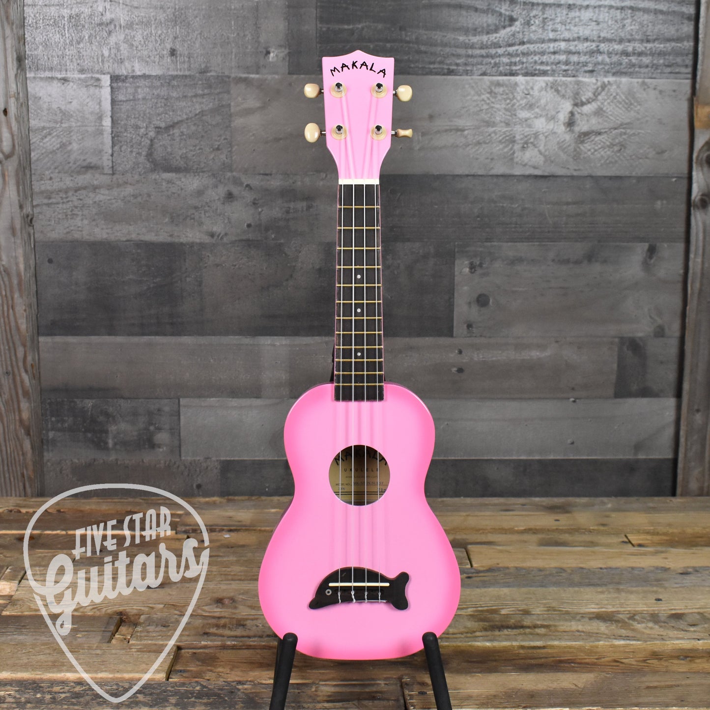 Makala Dolphin Ukulele Pink Burst