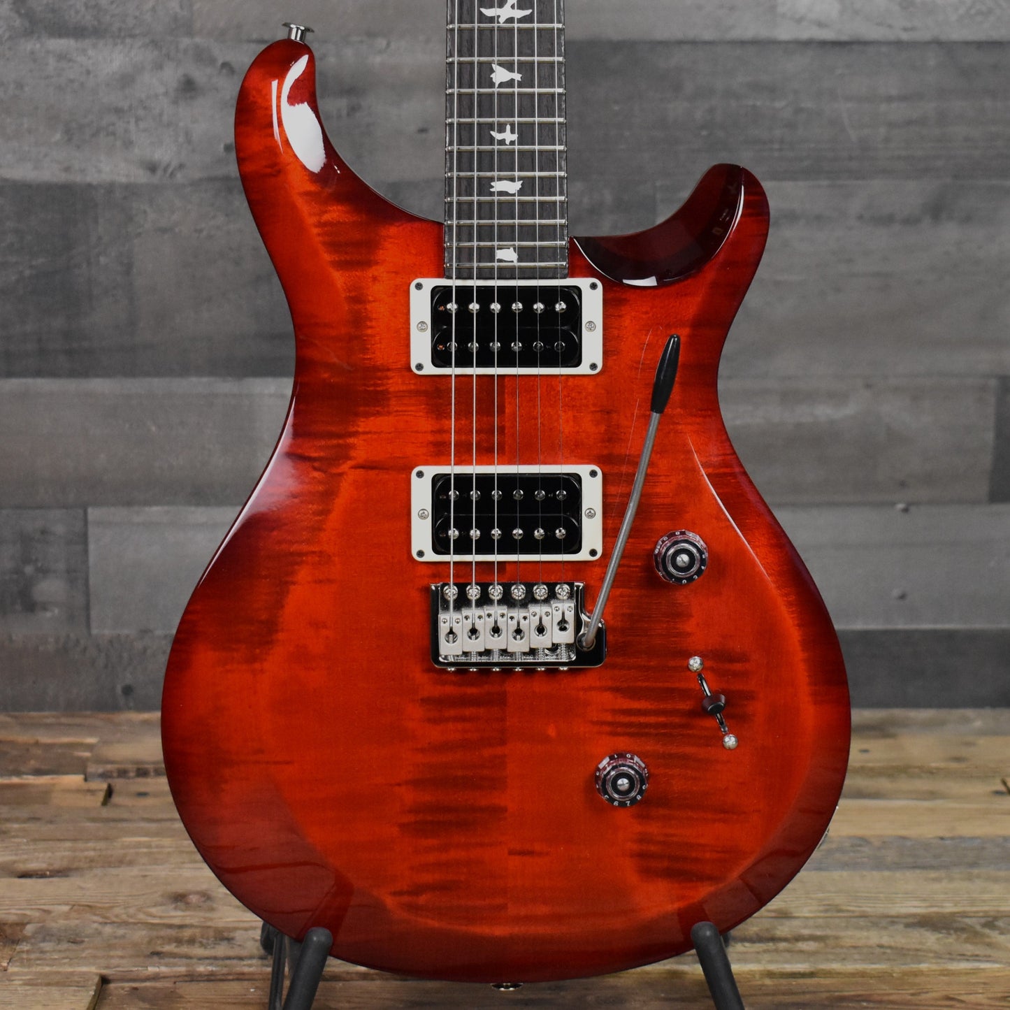 Paul Reed Smith S2 Custom 24  - Fire Red Burst with Gig Bag