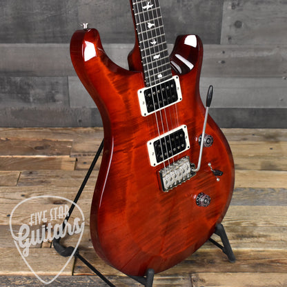 Paul Reed Smith S2 Custom 24  - Fire Red Burst with Gig Bag