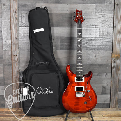 Paul Reed Smith S2 Custom 24  - Fire Red Burst with Gig Bag