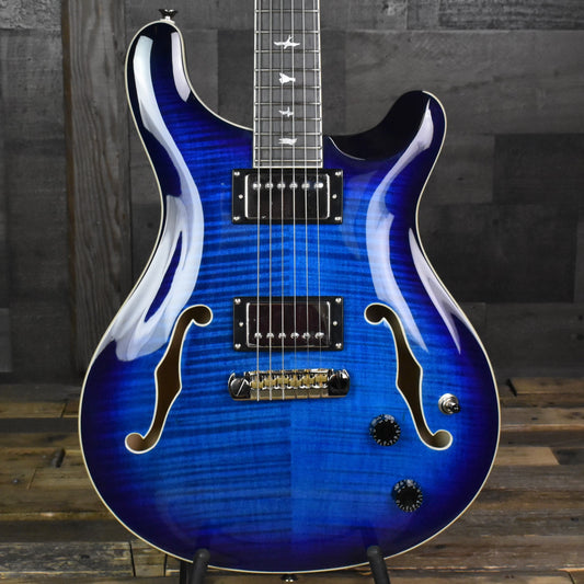 Paul Reed Smith Hollowbody II - Faded Blue Burst with Hard Shell Case