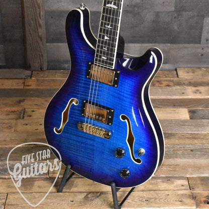 Paul Reed Smith Hollowbody II - Faded Blue Burst with Hard Shell Case