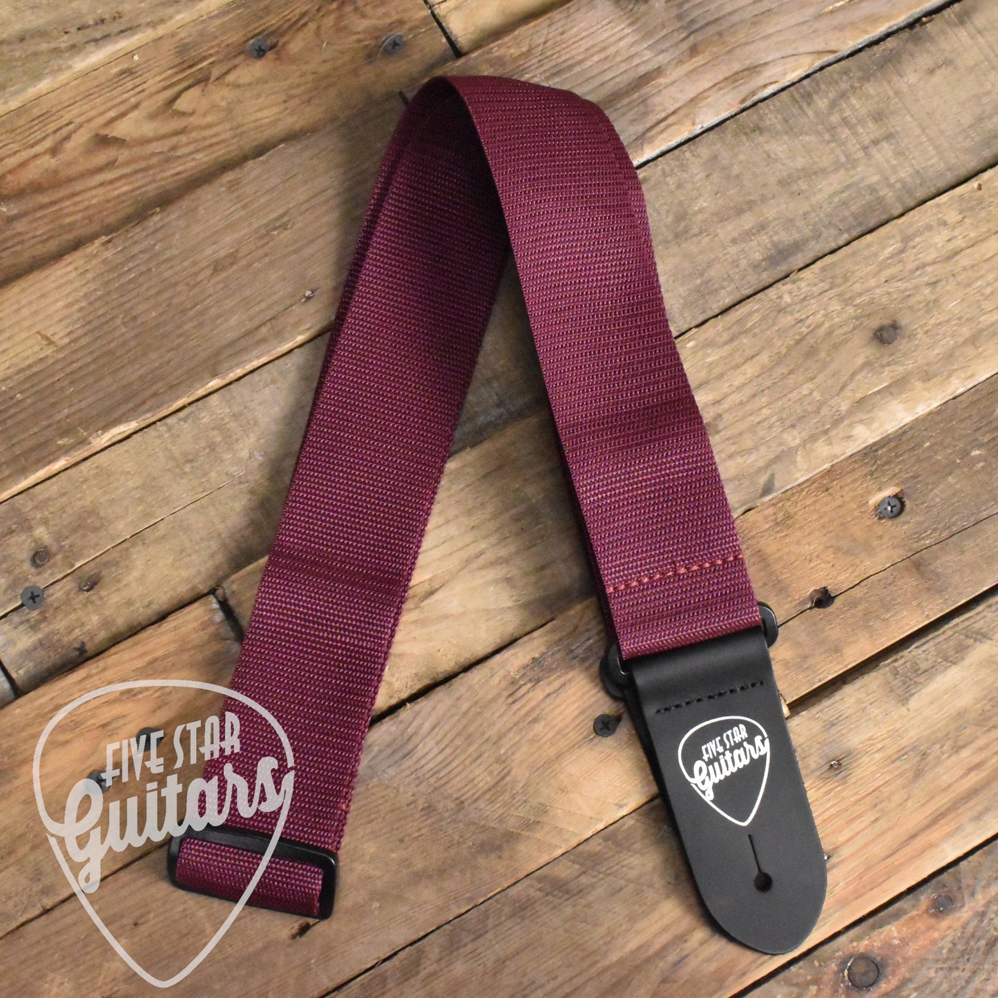 Perri's 2" Nylon Strap Burgundy