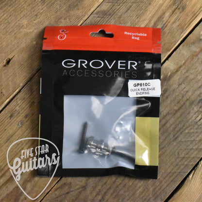 Grover Chrome Button Set for Straplock