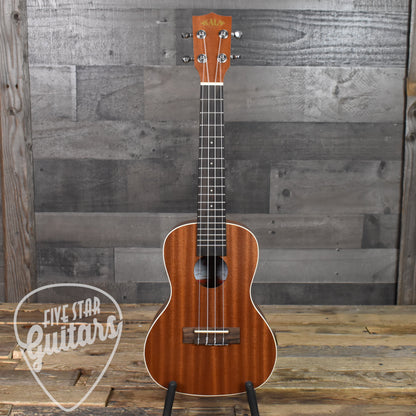 Kala KA-C Satin Mahogany Concert Ukulele, Rosewood Fingerboard