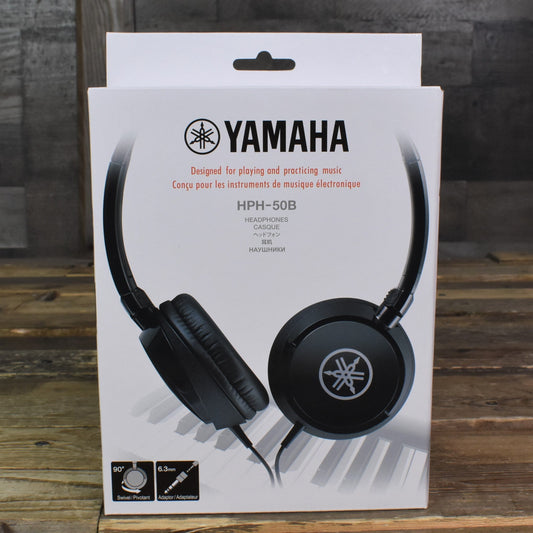 Yamaha HPH-50 Headphones - Black