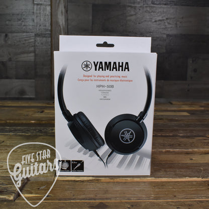 Yamaha HPH-50 Headphones - Black