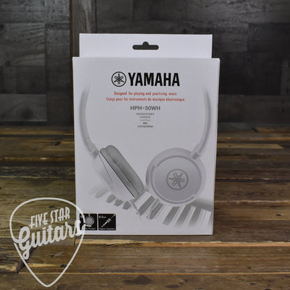 Yamaha HPH-50WH Headphones - White